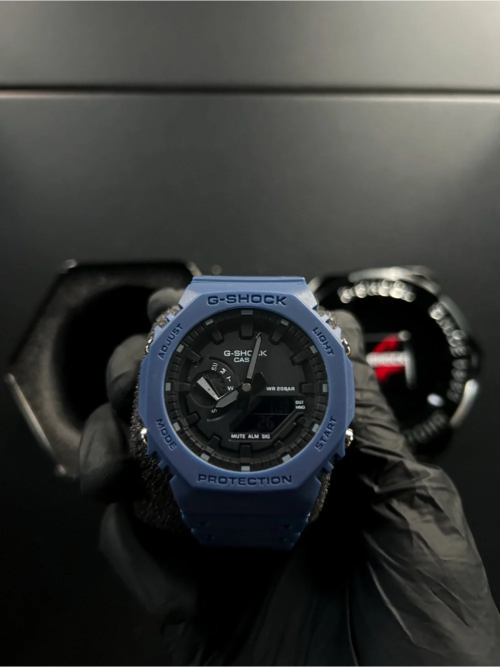 G-Shock GA-2100 Analog-Digital Blue/Black